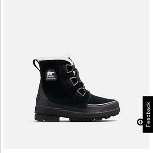 Brand new Sorel Tivoli IV black boots